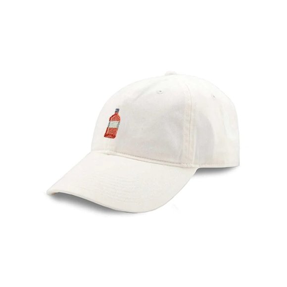 Rosé All Day Needlepoint Hat by Smathers & Branson - Picture 1 of 3